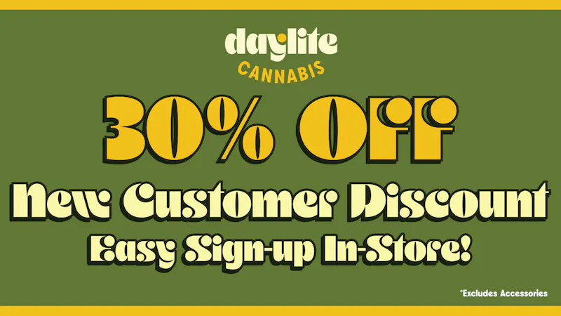 Daylite Cannabis New Customer Discount