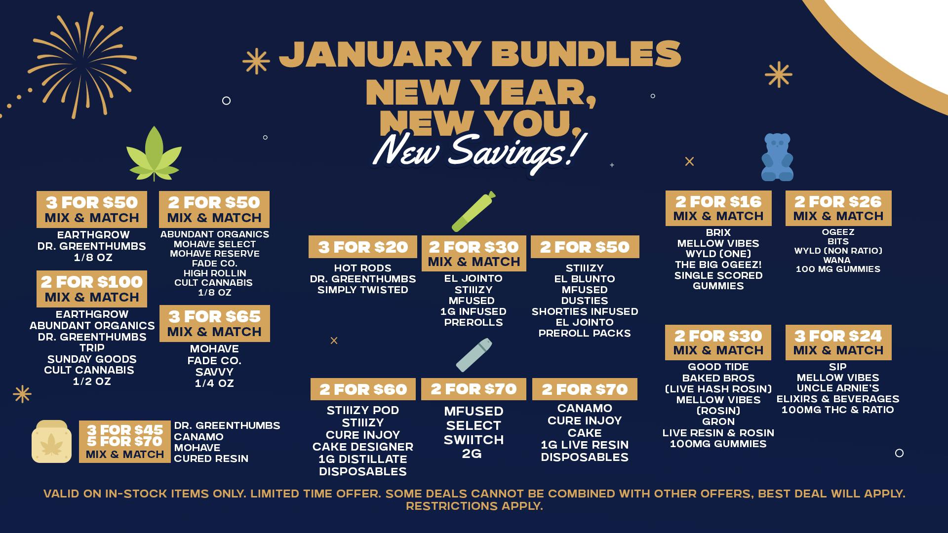Earth's Healing Delivery January Bundle Deals!