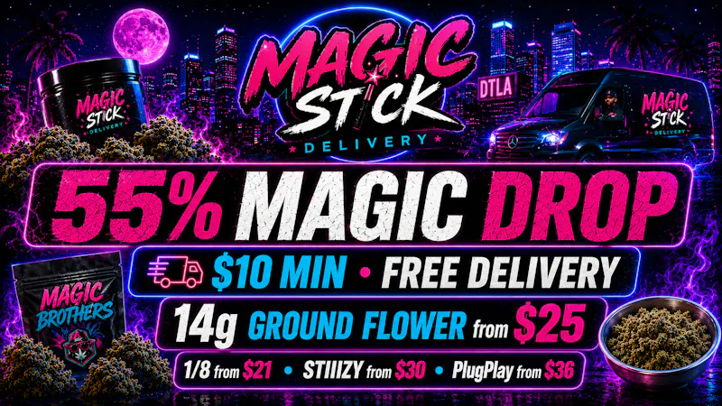 MAGIC STICK 55% MAGIC DROP + $10 MIN