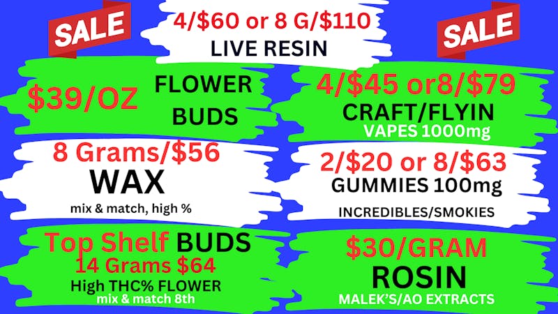 Best High Dispensary - Bryant St 8/$79 VAPES-$39/OZ-8G/$56 WAX