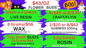 Best High Dispensary - Bryant St 8/$79 VAPES-$43/OZ-8G/$56 WAX