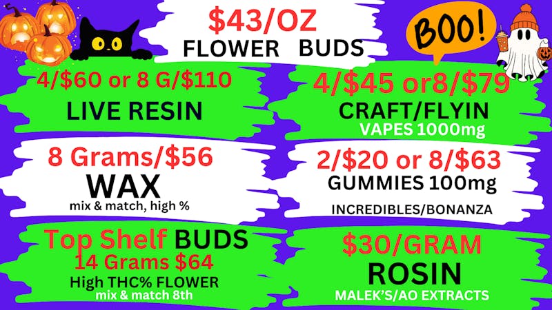 Best High Dispensary - Bryant St 8/$79 VAPES-$43/OZ-8G/$56 WAX