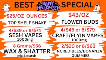 Best High Dispensary $43/OZ BUD-8/$74 VAPES 1000MG-8G/$56 Wax mix&match