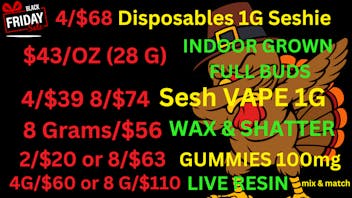 Best High Dispensary $43/OZ FULL BUDS-8/$79 VAPES 1G-8G/$56-$5 BUDS 8th