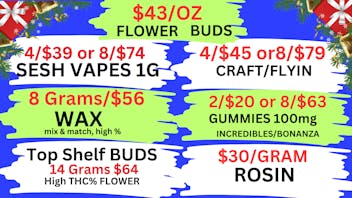 Best High Dispensary - Bryant St 8/$79 VAPES-$43/OZ-8G/$56 WAX-$30/G ROSIN