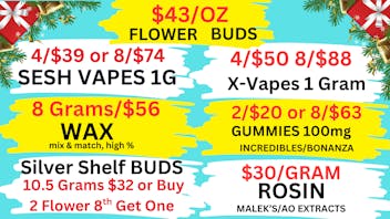 Best High Dispensary - Bryant St $30/ROSIN-8/$88 X-VAPES-$43/OZ BUDS-8Grams/$56 WAX