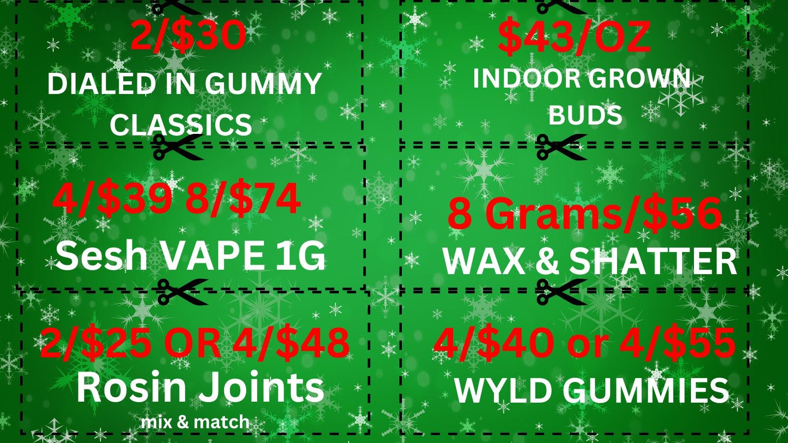 Best High Dispensary DIALED IN 2/$30 -$43/OZ BUD-8/$74 VAPES-8G/$56 WAX