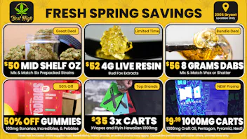 Best High Dispensary - Bryant St 🍯 8 Grams Wax $56, $50 Mid-Shelf OZ 🎉