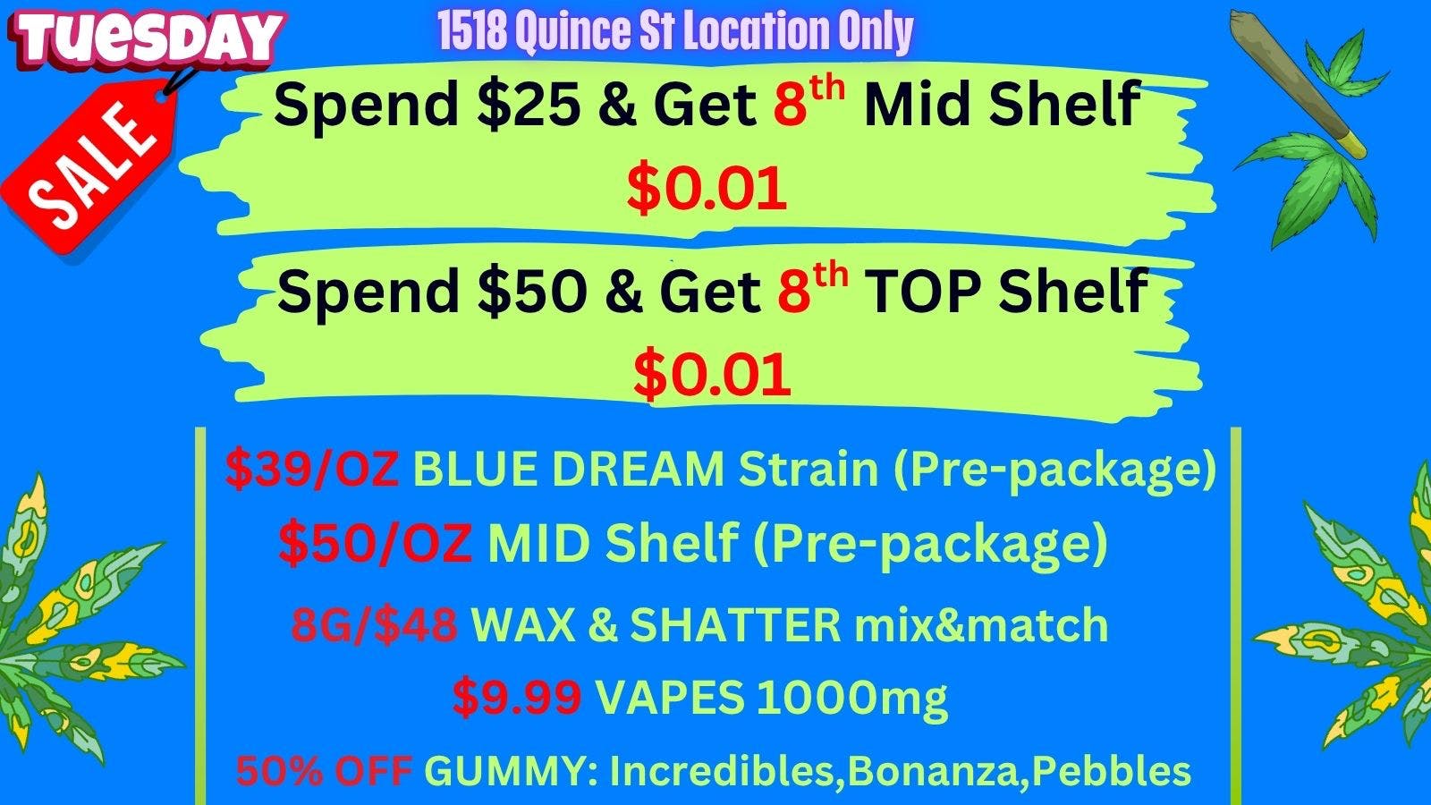 Best High Dispensary 🤑 $39/OZ - 8 GRAMS WAX $48 - $9.99 1000mg CART 🔥