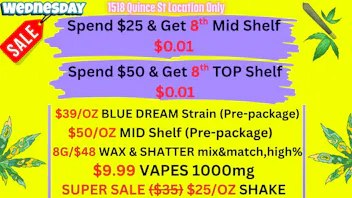 Best High Dispensary 🤑 $39/OZ - 8 GRAMS WAX $48 - $9.99 1000mg CART 🔥