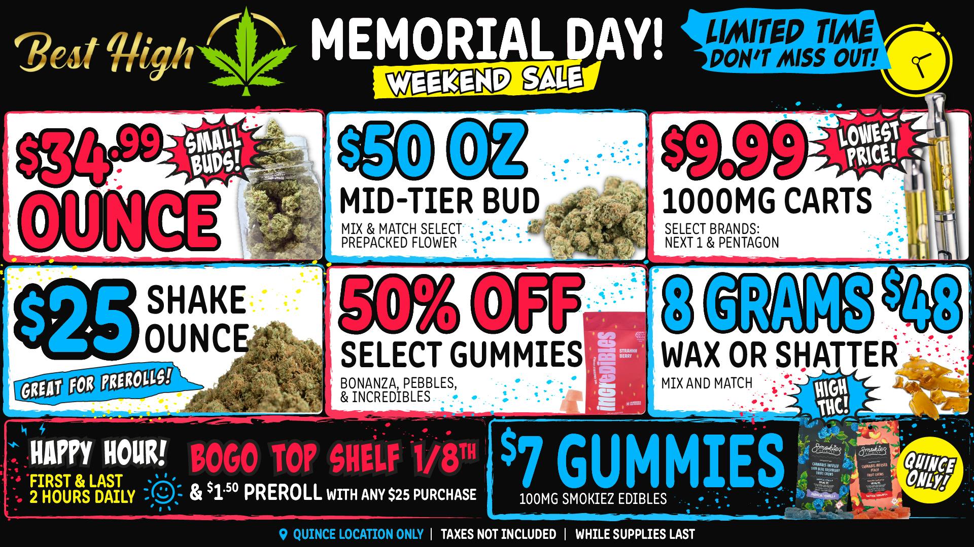 Best High Dispensary 🤑 $34.99 Small Bud Ounce 💥 $9.99 1000mg CART 🔥