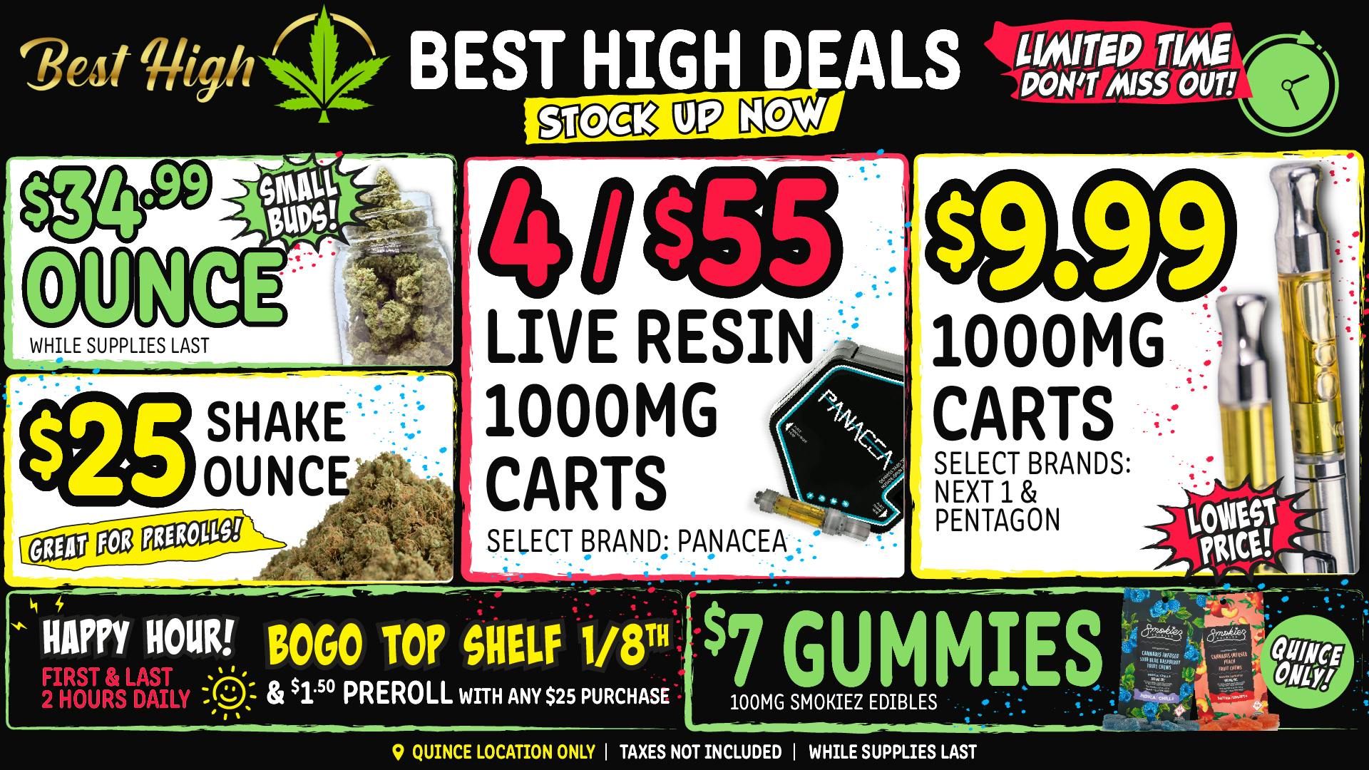 Best High Dispensary 😮‍ $9.99 1000MG CARTS - 4/$55 LIVE RESIN CARTS 🎉