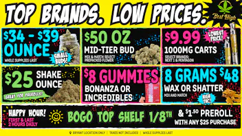 Best High Dispensary - Bryant St 🍯 8 Grams Wax $48, $34 - $39 Small Bud Ounce 🎉