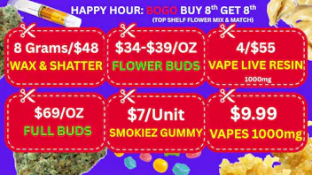 Best High Dispensary 🤑 $34-$39/OZ BUDS Ounce 💥 $9.99 1000mg VAPES 🔥