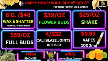 Best High Dispensary 🤑$39/OUNCE BUD🔥$9.99 VAPE 1G🔥4/$32 CALI BLAZE