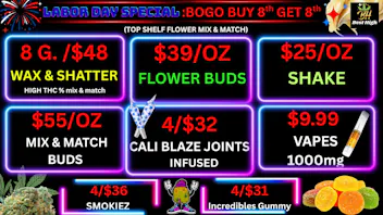 Best High Dispensary 🤑$39/OUNCE BUD🔥$9.99 VAPE 1G🔥4/$32 CALI BLAZE