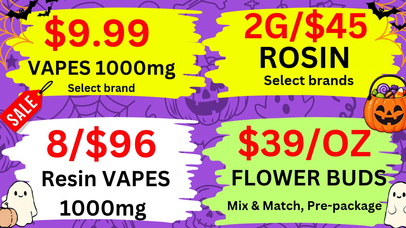 Best High Dispensary - Bryant St 💚$39/OZ BUDS😁8/$96 RESIN VAPES🍯2g/$45 ROSIN