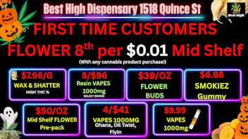 Best High Dispensary 🔥$6.98 SMOKIEZ🤑$39/OZ BUD💚$7.98 WAX & SHATTER🍯