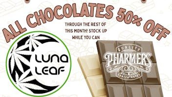 Luna Leaf LLC 50% off all chocolates!