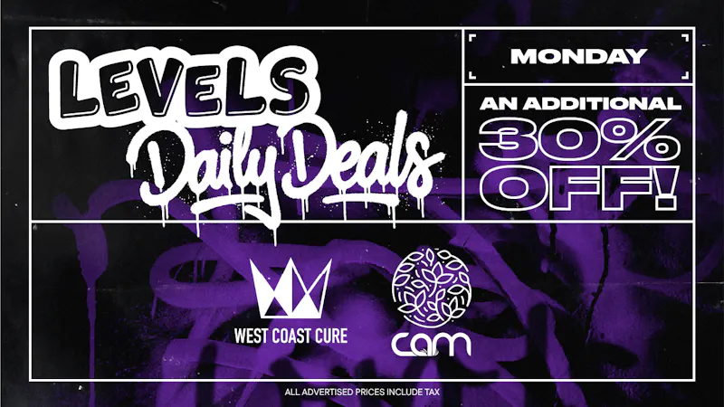 Levels - Modesto Monday Deal: An Additional 30% Off!