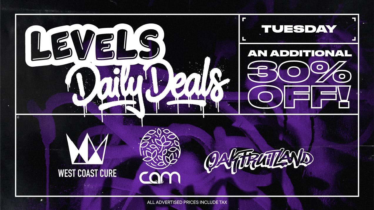 Levels - Modesto Tuesday Deal: An Additional 30% Off!