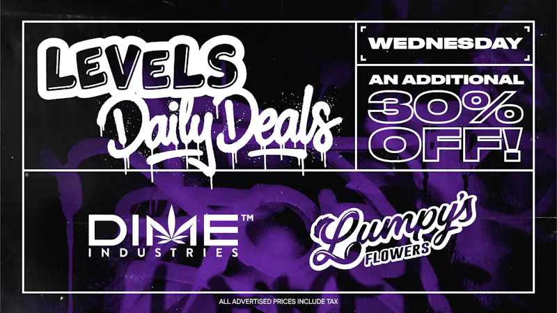 Levels - Modesto Get 30% off subtotal with code WEDNESDAYDEALMM