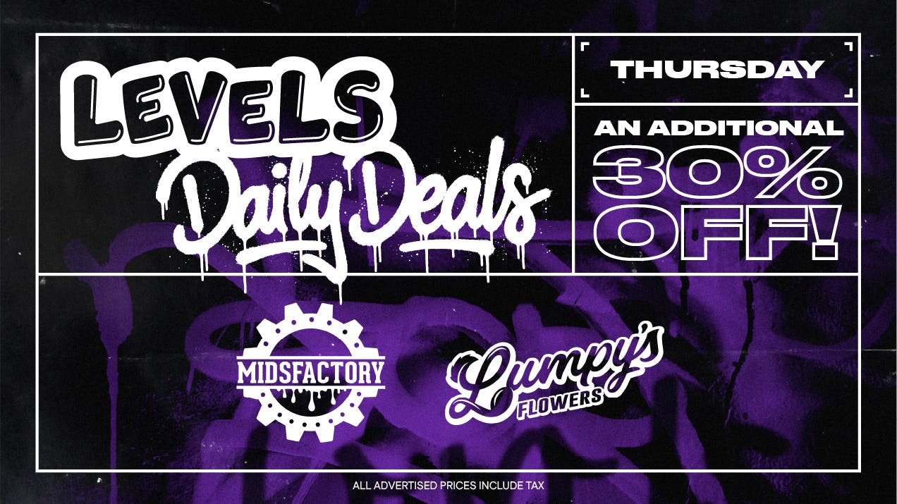 Levels - Modesto Thursday Deal: An Additional 30% Off!