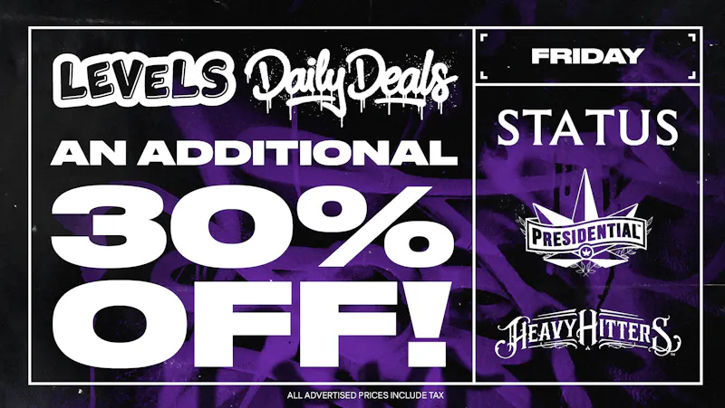Levels - Modesto Friday Deal! An Additional 30% Off!