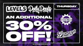 Levels - Merced Thursday Deal: An Additional 30% Off!
