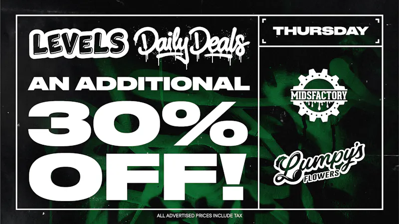 Levels - Fresno Thursday Deal: An Additional 30% Off!