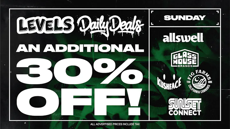 Levels - Fresno Sunday Deal: An Additional 30% Off!
