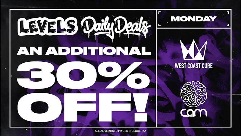 Levels - Modesto Monday Deal: An Additional 30% Off!