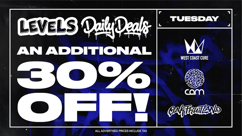 Levels - McHenry Tuesday Deal: An Additional 30% Off!