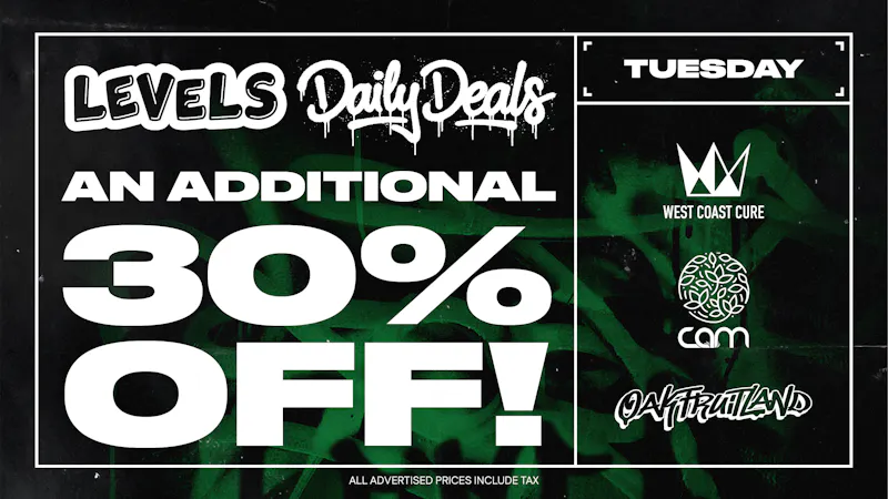 Levels - Fresno Tuesday Deal: An Additional 30% Off!