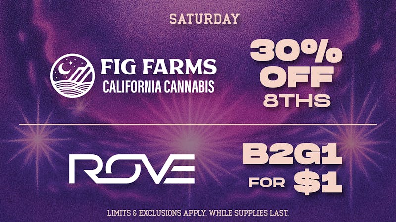 Chkn 'n Wafflez Fig Farms 30% off / Rove B2G1 $1