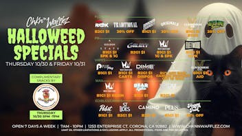 Chkn 'n Wafflez HALLOWEED - Spooky good deals!!!!