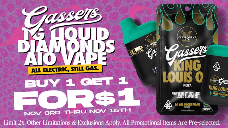 Chkn 'n Wafflez Claybourne Gassers B1G1 $1 (All in one vape)