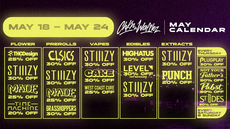Chkn 'n Wafflez Weekly Deals: 5/18 - 5/24 BIG $AVING$