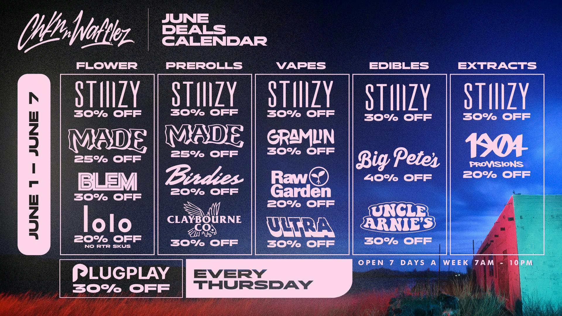 Chkn 'n Wafflez Weekly Deals 6/1 - 6/7: BIG SAVING$ on your faves!