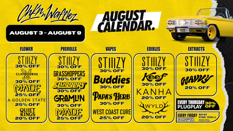 Chkn 'n Wafflez Weekly Deals 8/3 - 8/9: Save big on all your faves