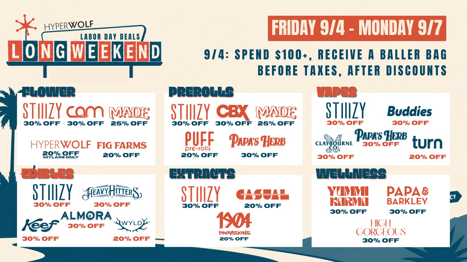 Hyperwolf LABOR DAY SAVINGS!! 9/4 - 9/7