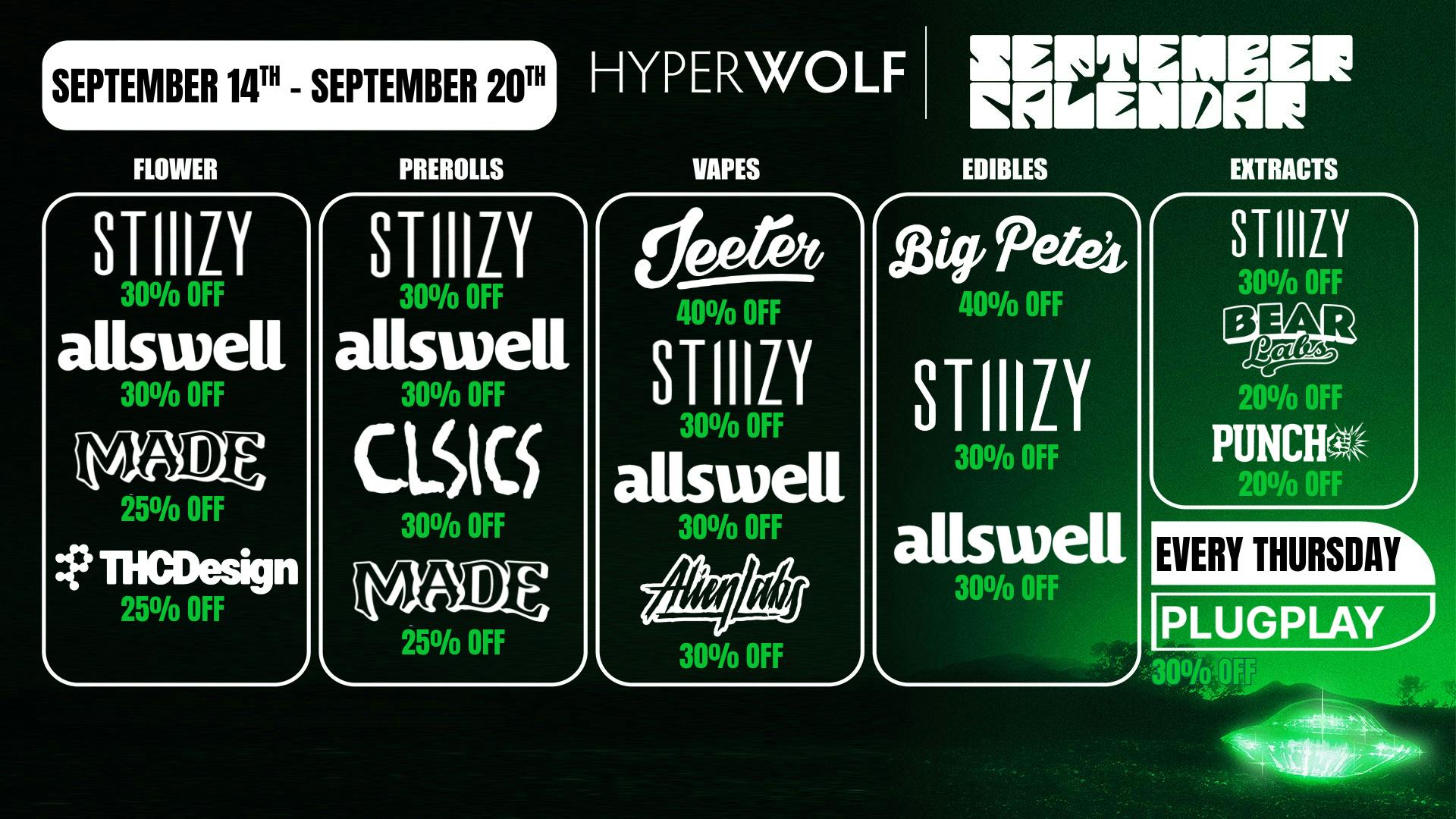 Hyperwolf Weekly Deals 9/14 - 9/20: 30% off ALLSWELL + MORE!