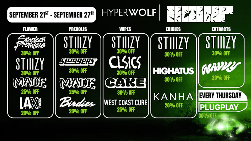 Hyperwolf Weekly Deals: 30% off SLUGGERS, CAKE, & HIGHATUS