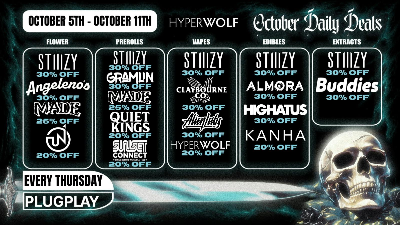Hyperwolf Weekly Deals - Savings you don't want to miss!!