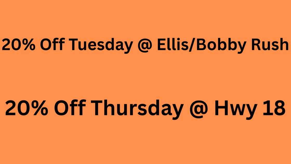 Danknolia Cannabis Dispensary - Ellis Ave 20% Off Tue Ellis/BobbyRush & 20% off Thurs Hwy 18