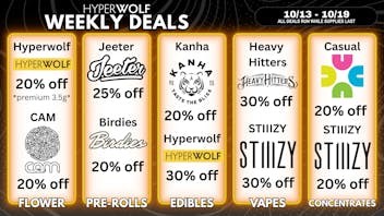 Hyperwolf - Chino Up to 30% Off: STIIIZY, CAM, Hyperwolf + MORE! ‼️