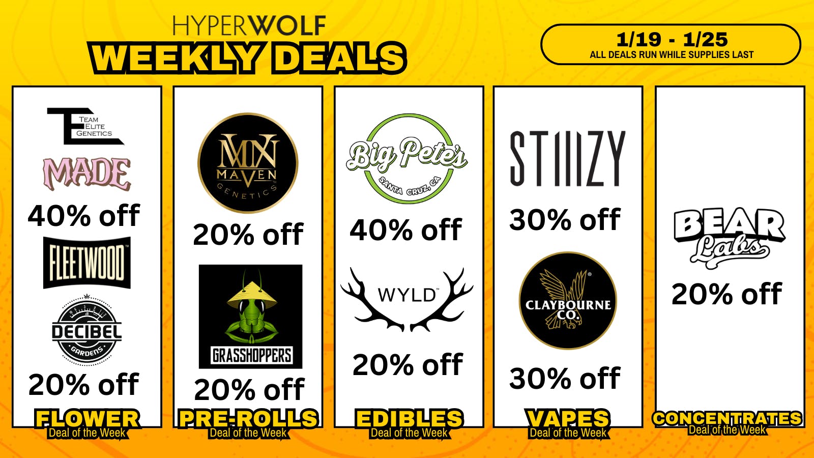 Hyperwolf Up to 40% OFF: MADE, Wyld, Claybourne + MORE! 💥