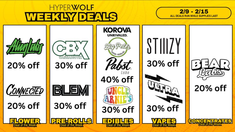 Hyperwolf - Ontario / Montclair Up to 40% OFF: Alien Labs, Connected, CBX + More!