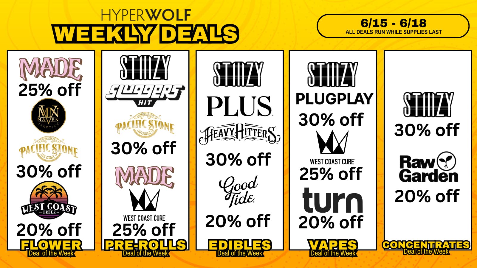 Hyperwolf - Chino Up to 30% Off: Pacific Stone, Raw Garden + MORE! ✨