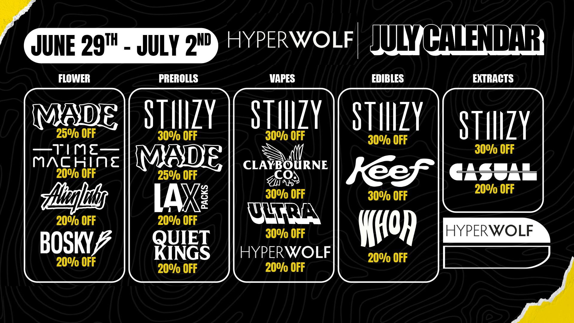 Hyperwolf - Corona / Norco Up to 30% Off: Alien Labs, LAX Packs + MORE! 🌿